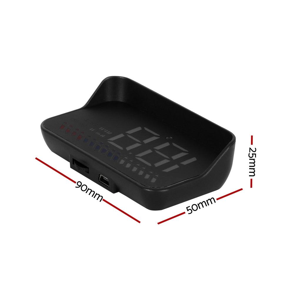 Buy Giantz Universal Car Digital GPS Speedometer OBDHeads Up Display Overspeed Warning Alarm discounted | Products On Sale Australia