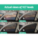 Buy Giantz Window Tint Film Black Roll 5% VLT Home 76cm X 7m Tinting Tools Kit discounted | Products On Sale Australia