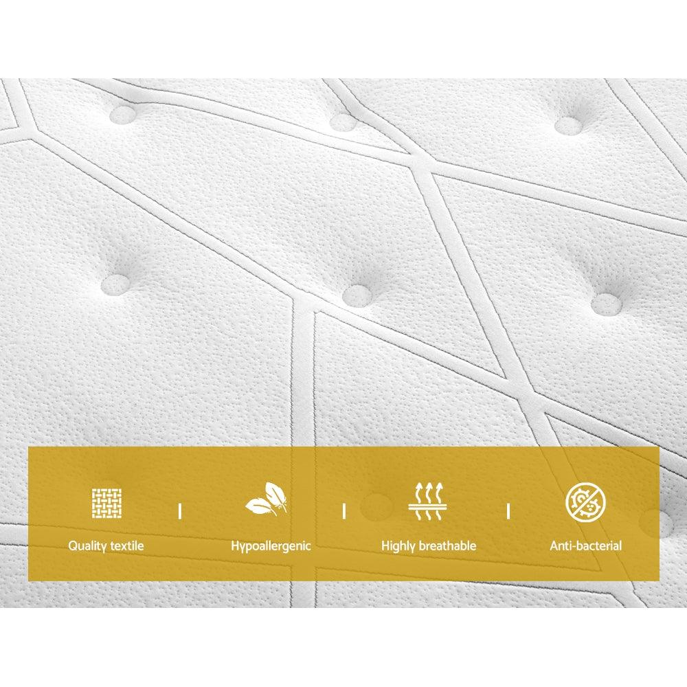 Buy Giselle Bedding 32cm Mattress Euro Top King discounted | Products On Sale Australia