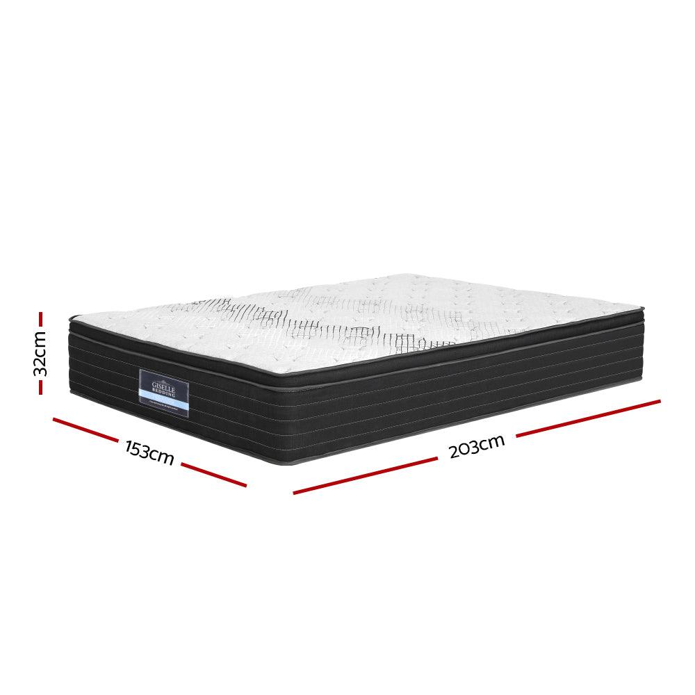 Buy Giselle Bedding 32cm Mattress Extra Firm Queen discounted | Products On Sale Australia