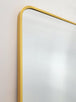 Buy Gold Metal Rectangle Mirror - Medium 80cm x 170cm discounted | Products On Sale Australia