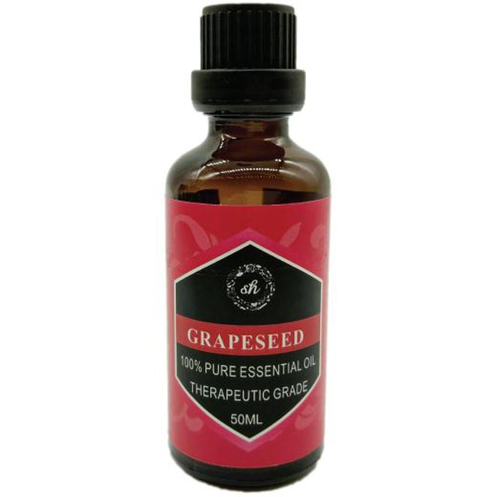 Buy Grapeseed Essential Base Oil 50ml Bottle - Aromatherapy discounted | Products On Sale Australia