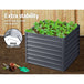 Buy Greenfingers 2x Garden Bed 100x100x77cm Planter Box Raised Container Galvanised discounted | Products On Sale Australia