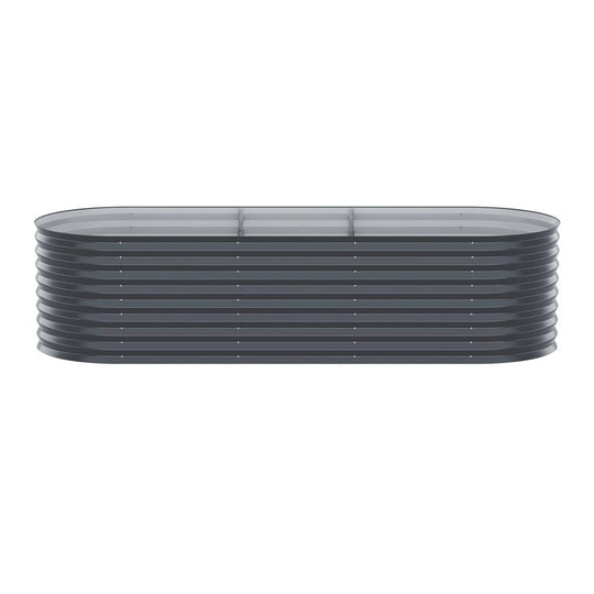 Buy Greenfingers Garden Bed 240X80X56cm Oval Planter Box discounted | Products On Sale Australia