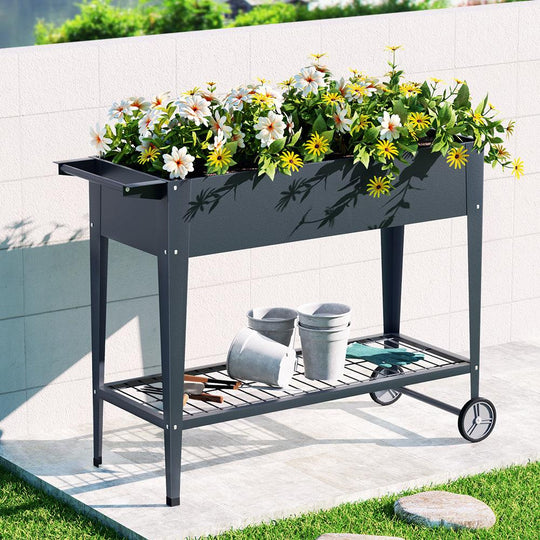 Buy Greenfingers Garden Bed Elevated 100X40X80cm Planter Box Raised Container Herb discounted | Products On Sale Australia