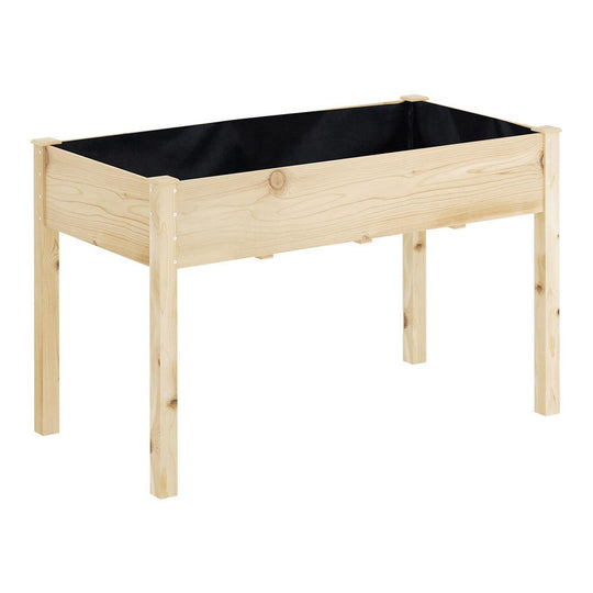 Buy Greenfingers Garden Bed Elevated 120x60x80cm Wooden Planter Box Raised Container discounted | Products On Sale Australia