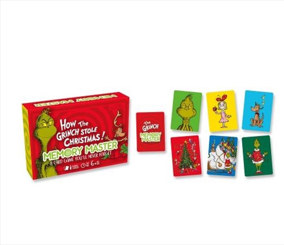 Buy Grinch Memory Master Card Game discounted | Products On Sale Australia