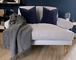 Buy Hampton Throw - Merino Wool Blend - Slate discounted | Products On Sale Australia