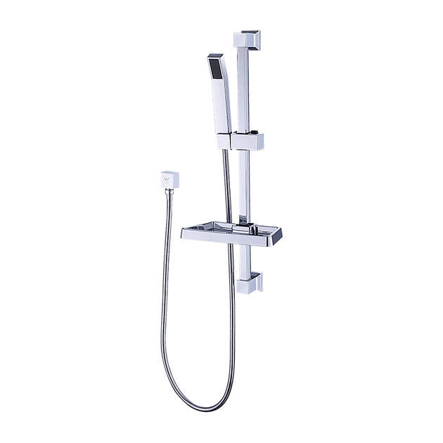 Buy Hand Held Shower Rail Soap Dish Bathroom Set discounted | Products On Sale Australia