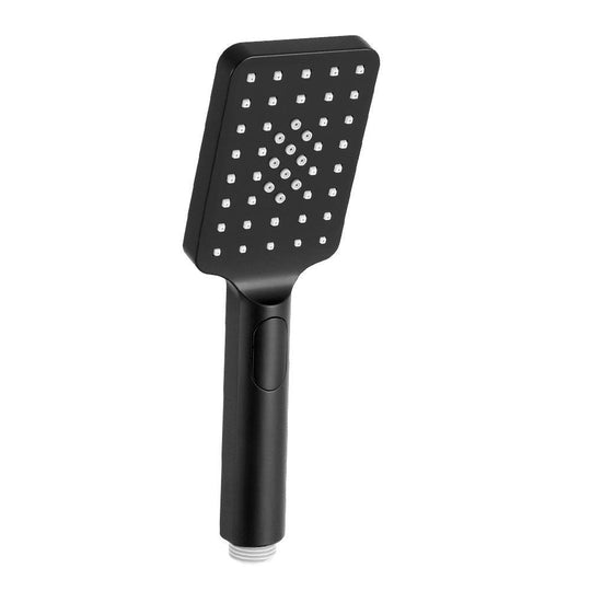 Buy Handheld Shower Head 3.1'' High Pressure 3 Spray Modes Square Black discounted | Products On Sale Australia