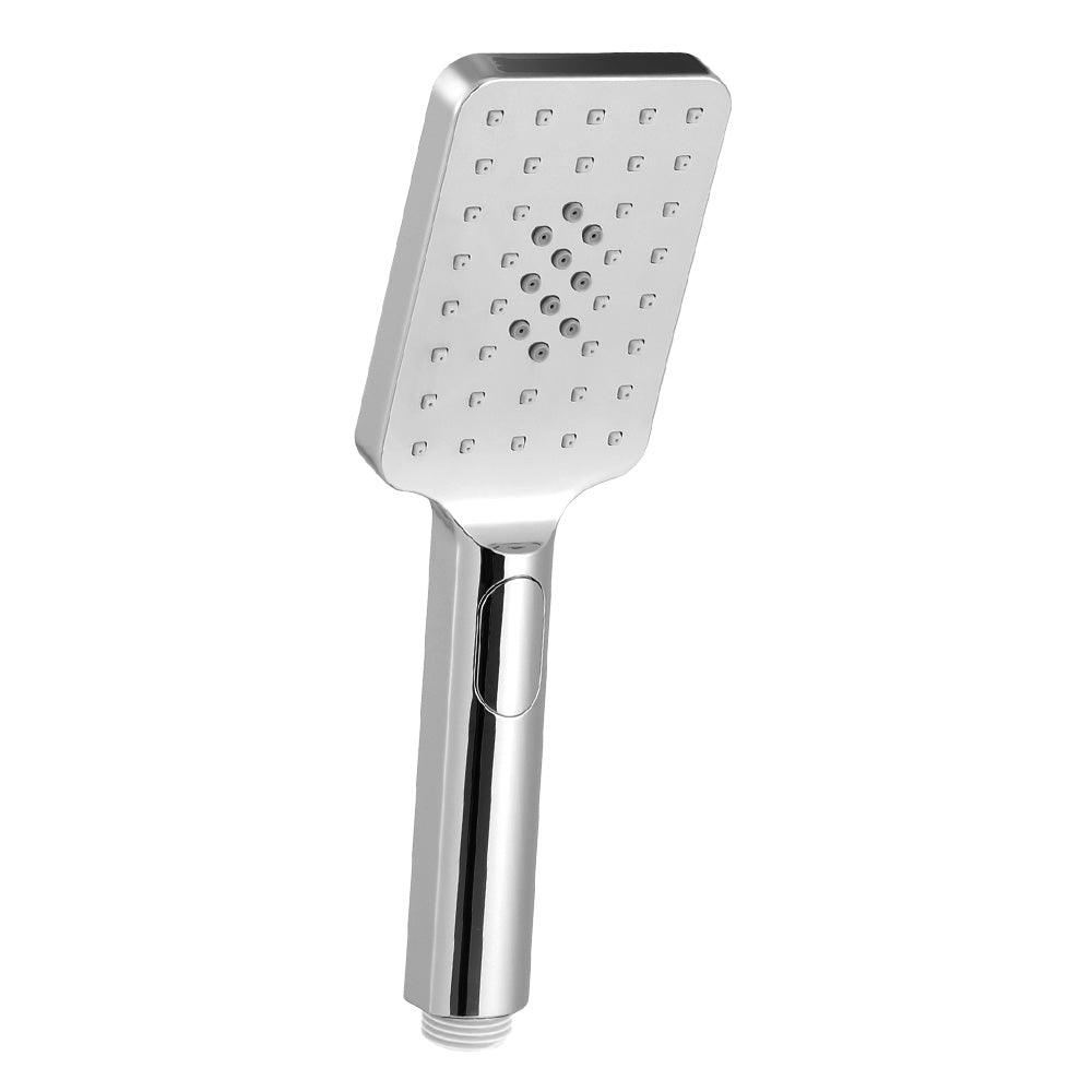 Buy Handheld Shower Head 3.1'' High Pressure 3 Spray Modes Square Chrome discounted | Products On Sale Australia