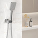 Buy Handheld Shower Head Holder 3.1'' High Pressure Silver discounted | Products On Sale Australia