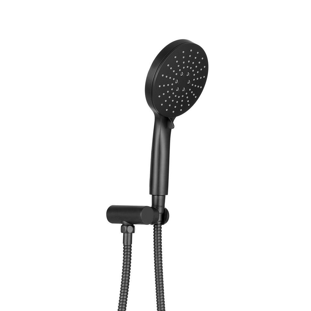 Buy Handheld Shower Head Holder 4.7'' High Pressure Black discounted | Products On Sale Australia