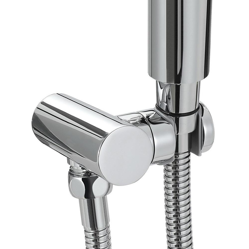 Buy Handheld Shower Head Holder 4.7'' High Pressure Silver discounted | Products On Sale Australia