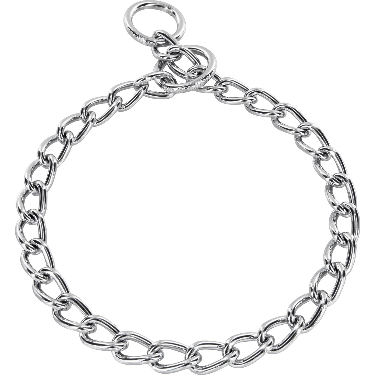 Buy Herm Sprenger 4.0mm Chrome Standard Round Links 45cm discounted | Products On Sale Australia