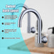 Buy High Reach Swivel Wall Kitchen Laundry Bath Basin Spout discounted | Products On Sale Australia