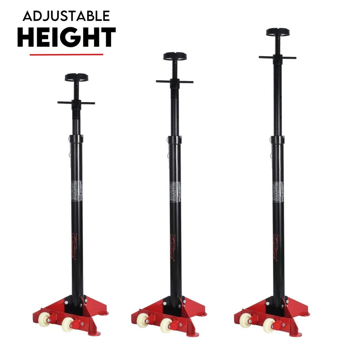 Buy HIGH UNDER CAR SUPPORT STAND TALL AXLE JACK SUPPORT UNDER HOIST STAND LIFTER RAM discounted | Products On Sale Australia