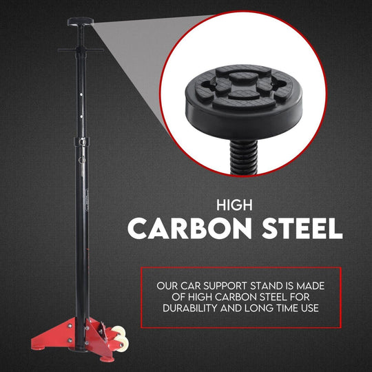 Buy HIGH UNDER CAR SUPPORT STAND TALL AXLE JACK SUPPORT UNDER HOIST STAND LIFTER RAM discounted | Products On Sale Australia