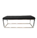 Buy Holly Silver/ Black Ottoman discounted | Products On Sale Australia