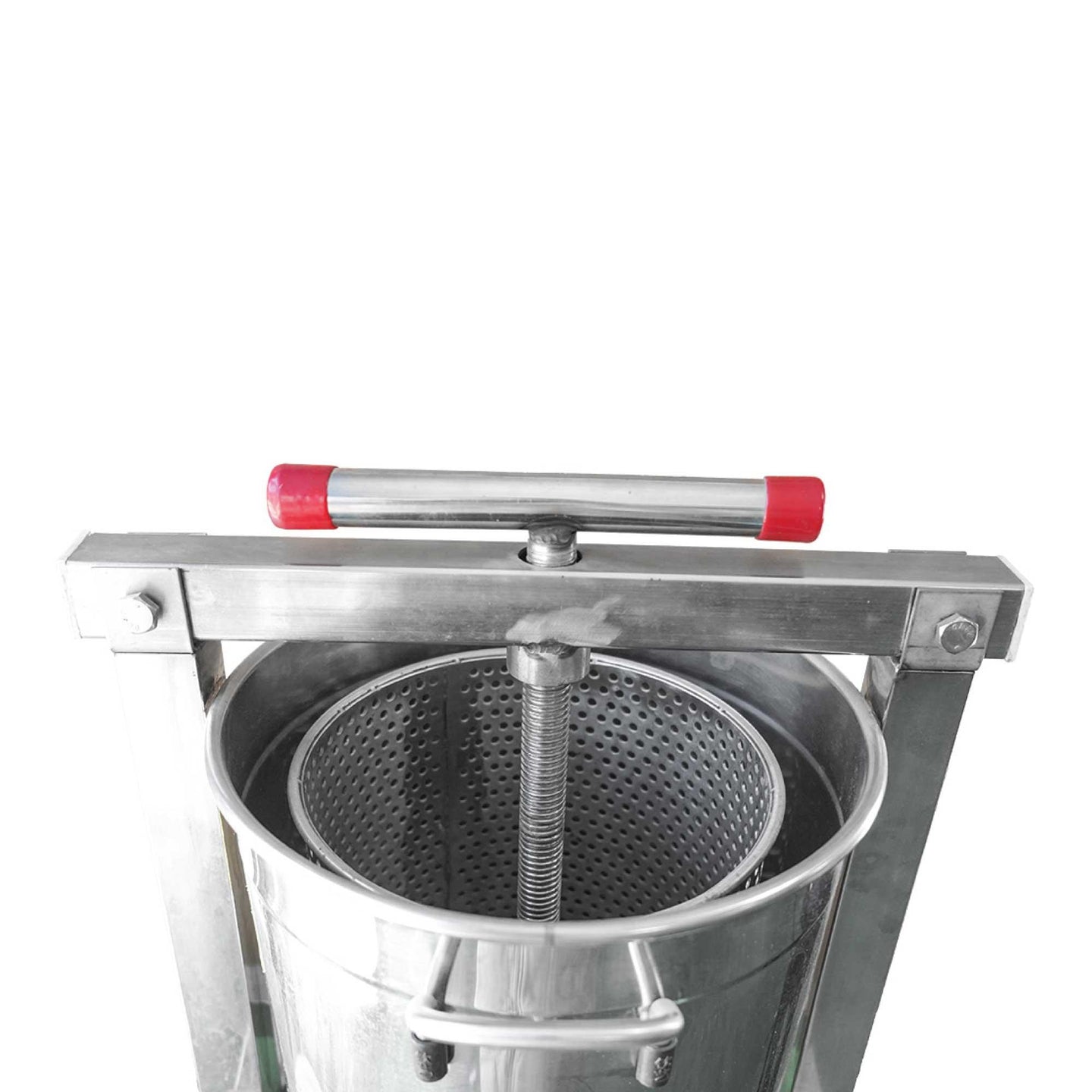 Buy Honey Wax Press 10L - Capping Stainless Steel Manual Presser 23cm Barrel Beekeep discounted | Products On Sale Australia