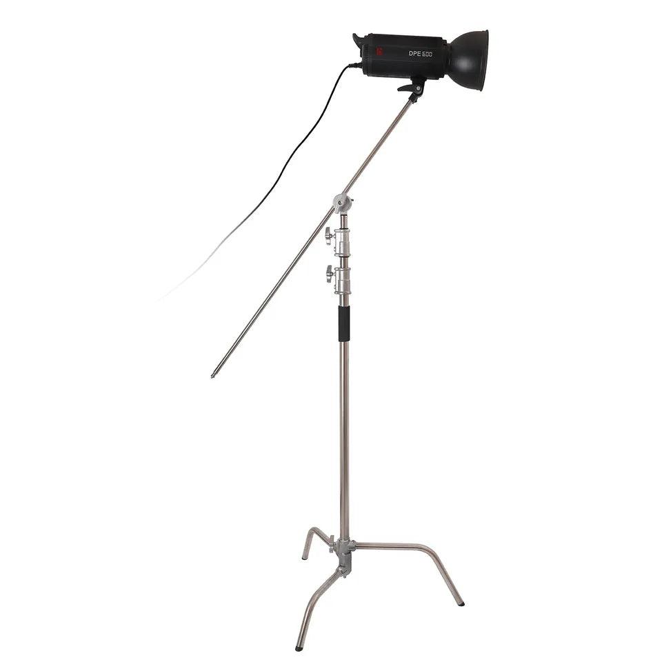 Buy HRIDZ 10.8ft/330cm Heavy Duty Studio C Stand Century Stand Boom Arm Grip Heads Kit discounted | Products On Sale Australia