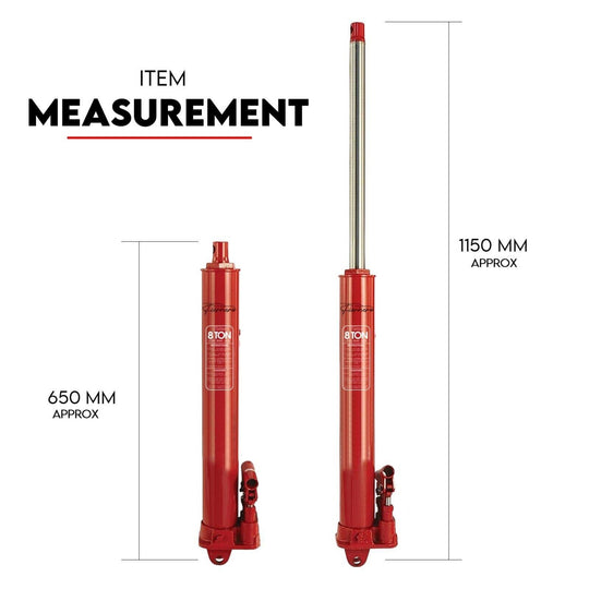 Buy Hydraulic Long Ram 8 Ton discounted | Products On Sale Australia