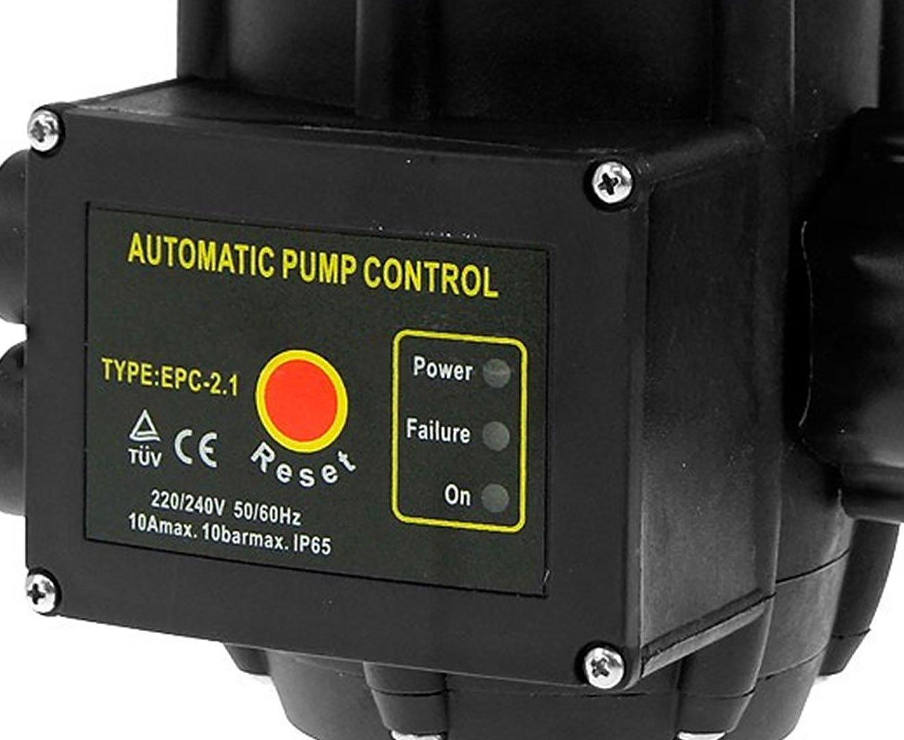 Buy HydroActive Automatic Water Pump Controller Pressure Switch Electric Electronic Control discounted | Products On Sale Australia