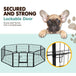 Buy i.Pet 24" 8 Panel Dog Playpen Pet Exercise Cage Enclosure Fence Play Pen discounted | Products On Sale Australia