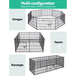 Buy i.Pet 24" 8 Panel Dog Playpen Pet Fence Exercise Cage Enclosure Play Pen discounted | Products On Sale Australia