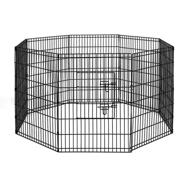 Buy i.Pet 2x36" 8 Panel Dog Playpen Pet Fence Exercise Cage Enclosure Play Pen discounted | Products On Sale Australia