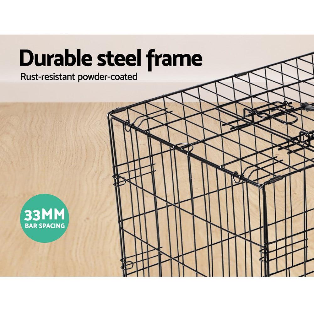 Buy i.Pet 36" Dog Cage Crate Kennel 3 Doors discounted | Products On Sale Australia