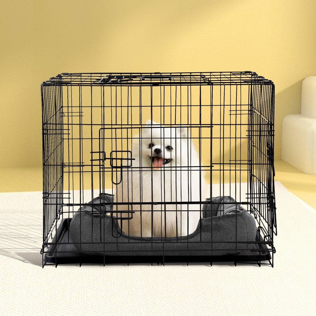 Buy i.Pet 36" Dog Cage Crate Kennel 3 Doors discounted | Products On Sale Australia