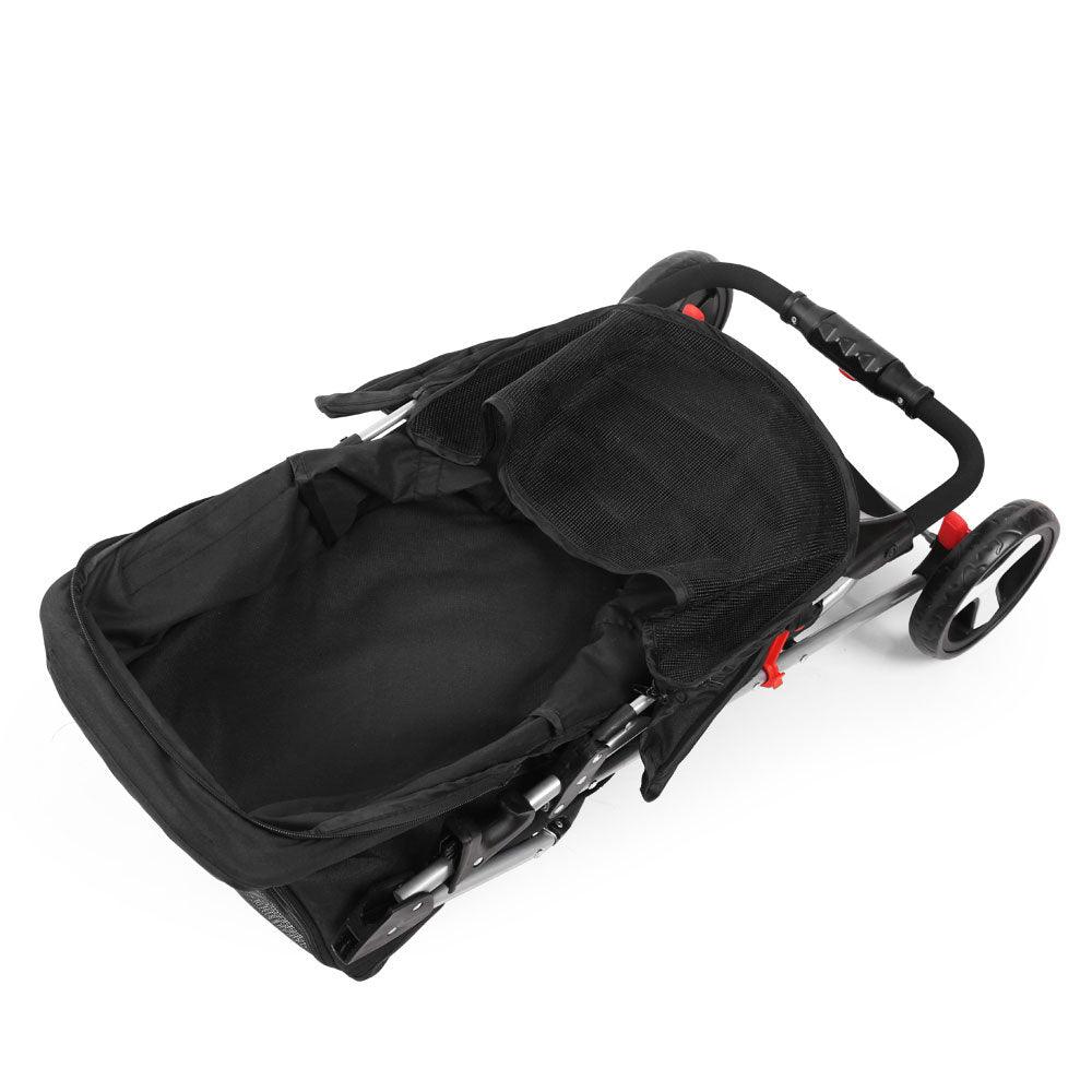 Buy i.Pet 4 Wheel Pet Stroller - Black discounted | Products On Sale Australia