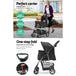 Buy i.Pet 4 Wheel Pet Stroller - Black discounted | Products On Sale Australia