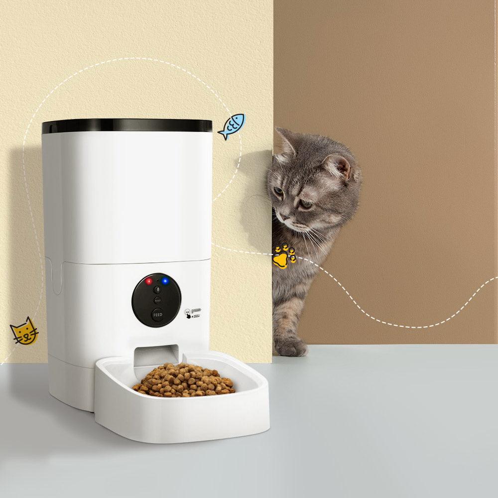 Buy i.Pet Automatic Pet Feeder 6L Wifi Auto Dog Cat Smart Food Dispenser Timer discounted | Products On Sale Australia