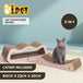 Buy i.Pet Cat Scratching Board Scratcher Cardboard Kitten Indoor Climbing Pad Catnip discounted | Products On Sale Australia