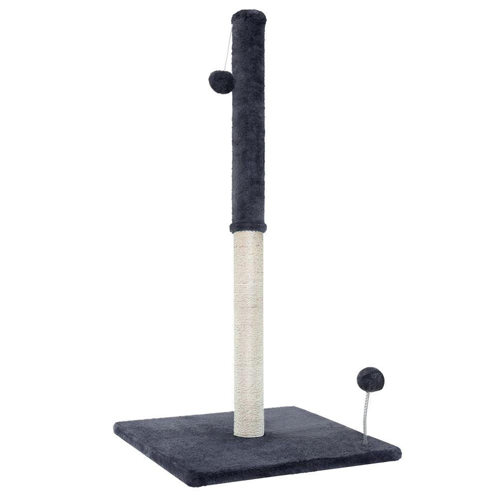 Buy i.Pet Cat Tree 105cm Scratching Post Scratcher Tower Condo House Hanging toys Grey discounted | Products On Sale Australia