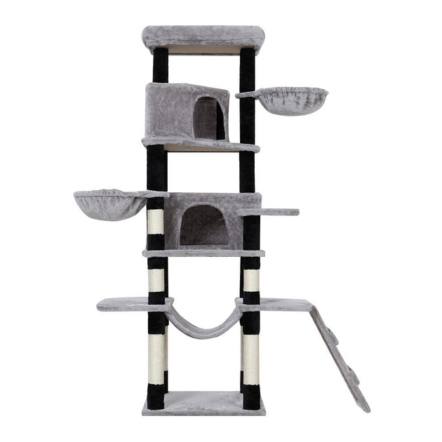 Buy i.Pet Cat Tree 161cm Tower Scratching Post Scratcher Wood Condo House Play Bed discounted | Products On Sale Australia