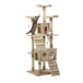 Buy i.Pet Cat Tree 180cm Tower Scratching Post Scratcher Wood Condo House Toys Beige discounted | Products On Sale Australia