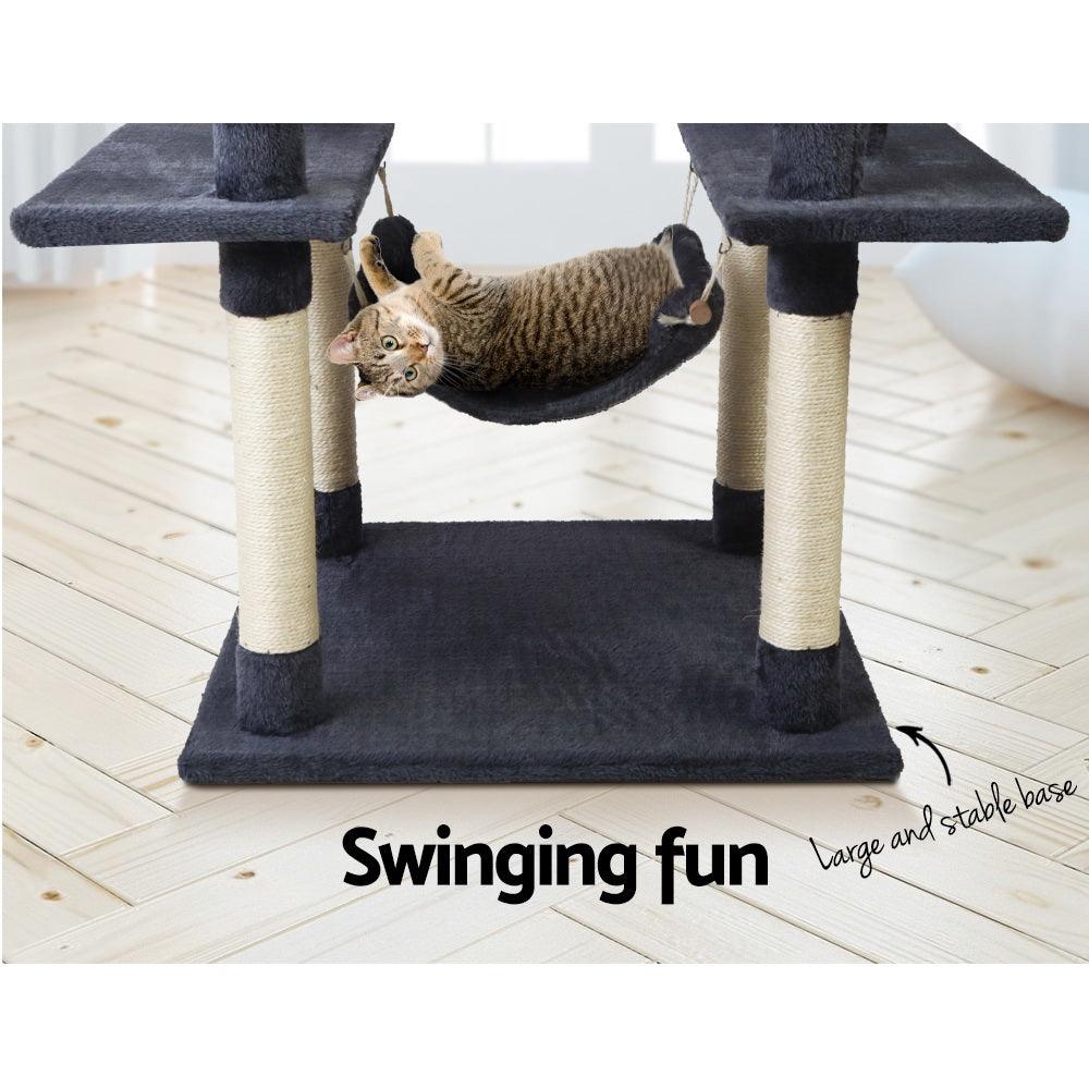 Buy i.Pet Cat Tree 184cm Tower Scratching Post Scratcher Wood Trees Condo Bed House discounted | Products On Sale Australia