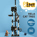 Buy i.Pet Cat Tree 260cm Tower Scratching Post Scratcher Condo House Trees Grey discounted | Products On Sale Australia