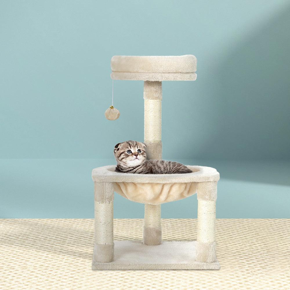 Buy i.Pet Cat Tree 69cm Scratching Post Tower Scratcher Wood Condo Toys House Bed discounted | Products On Sale Australia