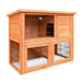 Buy i.Pet Chicken Coop 88cm x 40cm x 76cm Rabbit Hutch Large House Run Wooden Cage Outdoor discounted | Products On Sale Australia