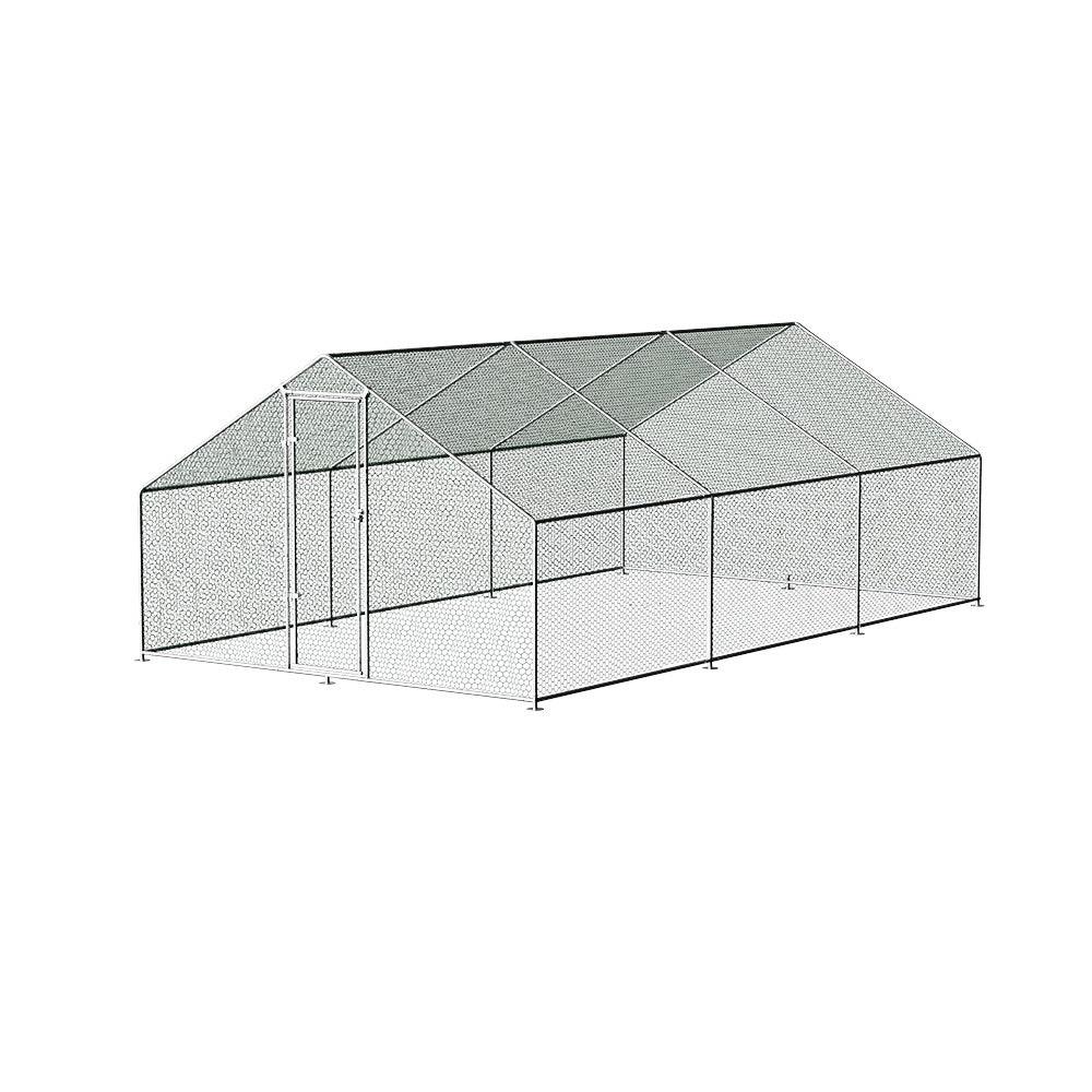 Buy i.Pet Chicken Coop Cage 3x6x2m Galvanised Steel discounted | Products On Sale Australia