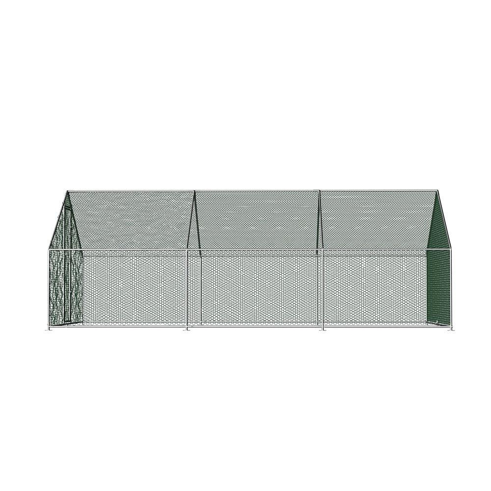 Buy i.Pet Chicken Coop Cage 3x6x2m Galvanised Steel discounted | Products On Sale Australia