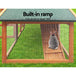 Buy i.Pet Chicken Coop Rabbit Hutch 169cm x 52cm x 72cm Large House Outdoor Wooden Run Cage discounted | Products On Sale Australia