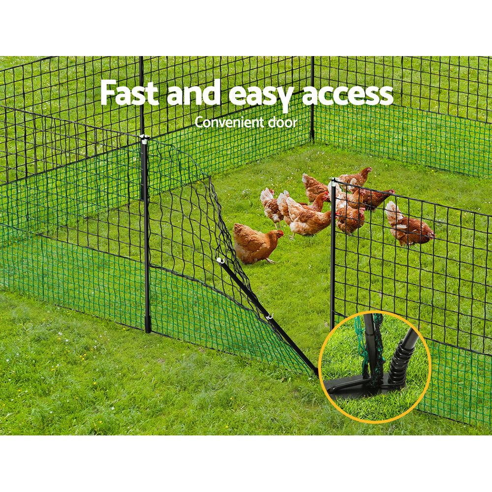 Buy i.Pet Chicken Fence Electric 25Mx125CM Poultry Netting discounted | Products On Sale Australia