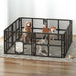 Buy i.Pet Dog Playpen Enclosure 8 Panel Pet Fence Plastic Play Pen discounted | Products On Sale Australia