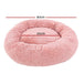 Buy i.Pet Pet Bed Dog Cat 90cm Large Calming Soft Plush Pink discounted | Products On Sale Australia