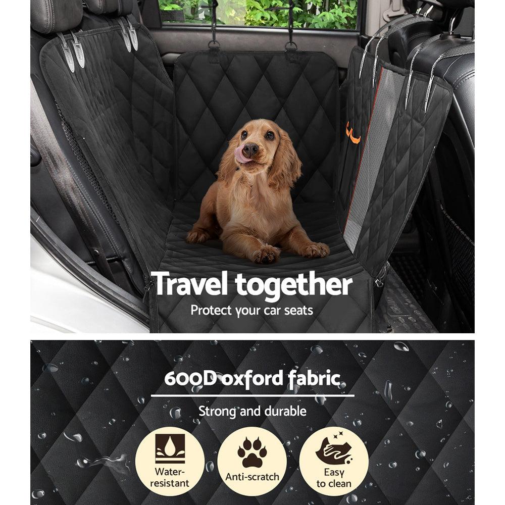 Buy i.Pet Pet Car Seat Cover Dog Hammock Protector Back Waterproof Belt Non Slip Mat discounted | Products On Sale Australia